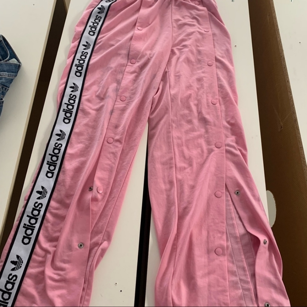 Adidas limited edition pink breakaway pants